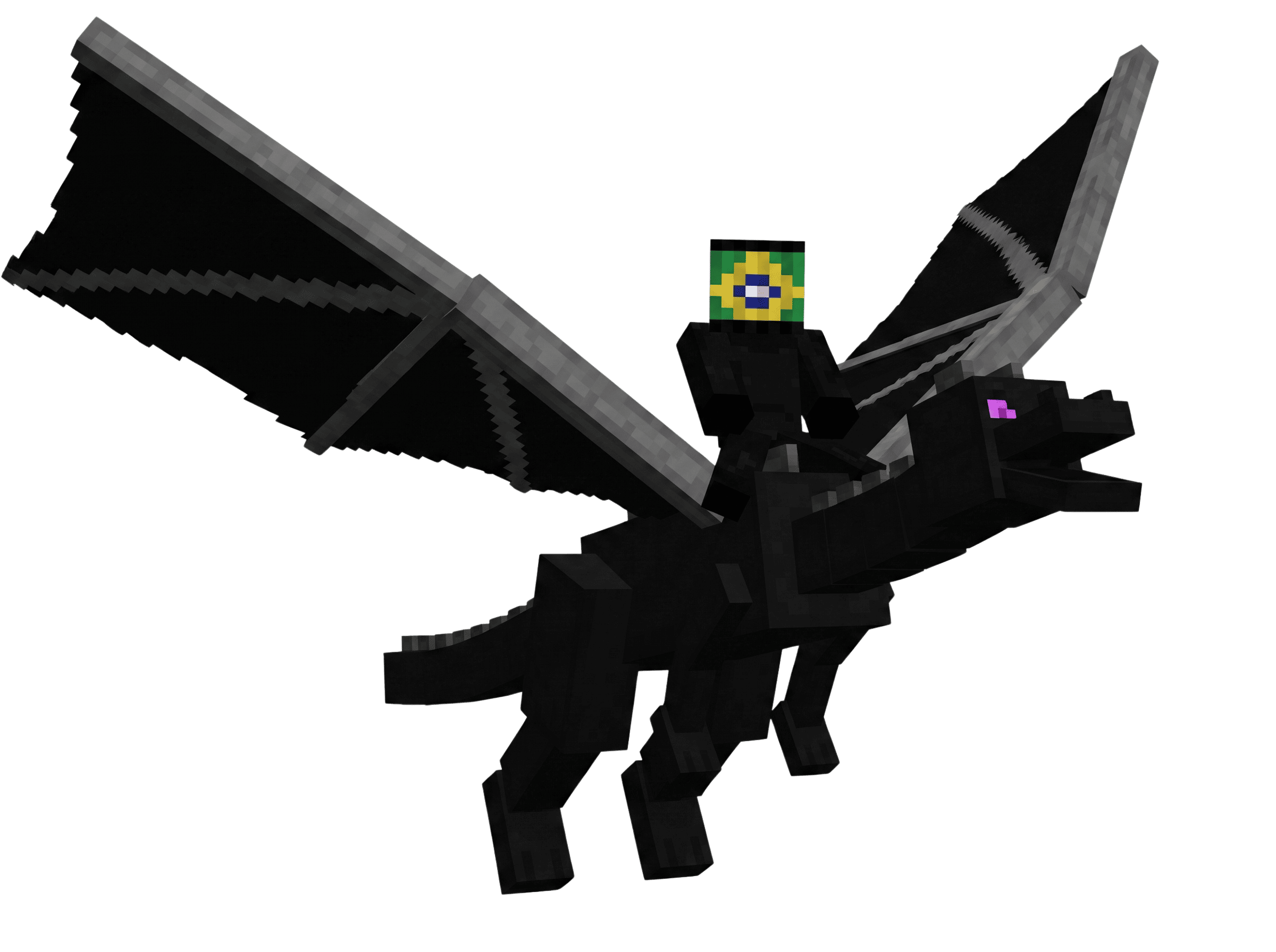 Personagem da N1 System voando em um dragão